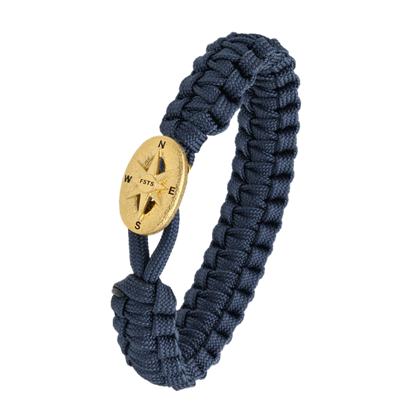 FSTS blåt armbånd m forg lås 09 from Aagaard