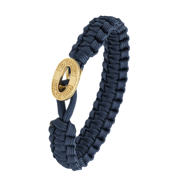 FSTS blåt armbånd m forg lås 10 from Aagaard