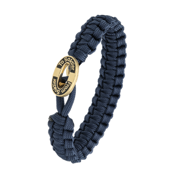 FSTS blåt armbånd m forg lås 11 from Aagaard