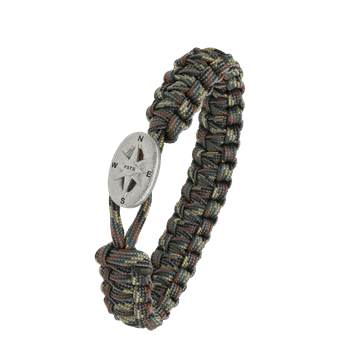 FSTS camouflage armbånd m sølv lås 09 from Aagaard