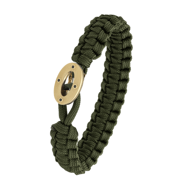 FSTS grønt armbånd m forg lås 07 from Aagaard