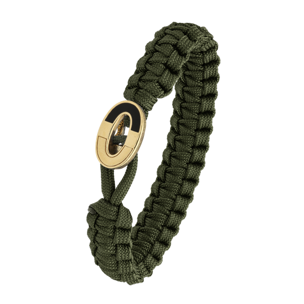 FSTS grønt armbånd m forg lås 08 from Aagaard