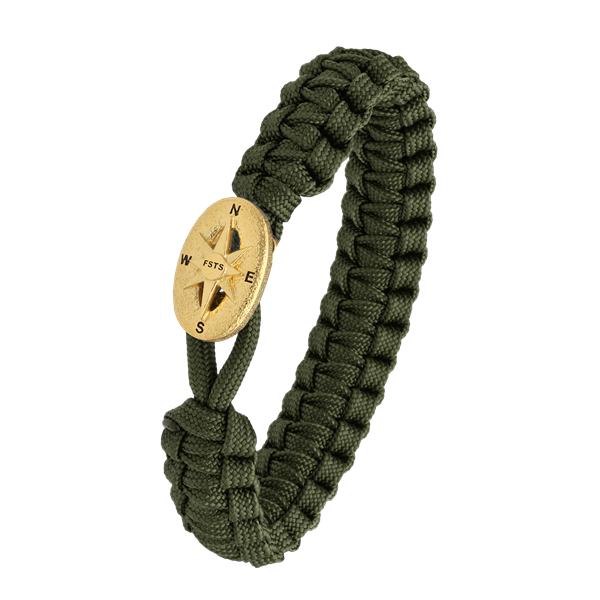 FSTS grønt armbånd m forg lås 09 from Aagaard