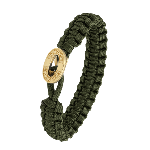 FSTS grønt armbånd m forg lås 10 from Aagaard