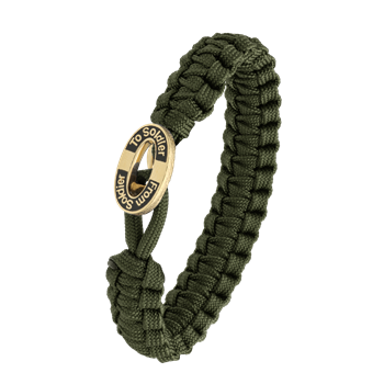 FSTS grønt armbånd m forg lås 11 from Aagaard