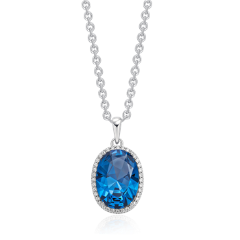 Sølv halskæde from Støvring Design