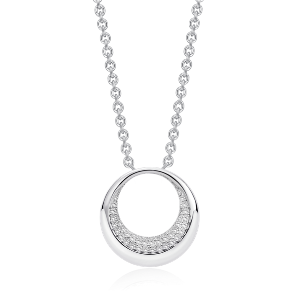 Sølv halskæde from Støvring Design