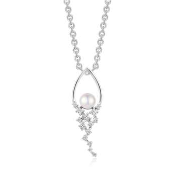 Sølv halskæde from Støvring Design