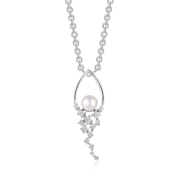 Sølv halskæde from Støvring Design