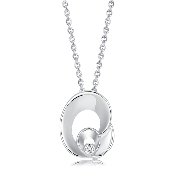 Sølv halskæde from Støvring Design