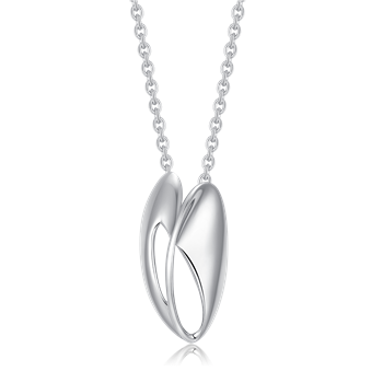 Sølv halskæde from Støvring Design