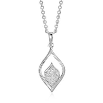 Sølv halskæde from Støvring Design