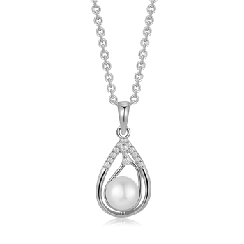 Sølv halskæde from Støvring Design