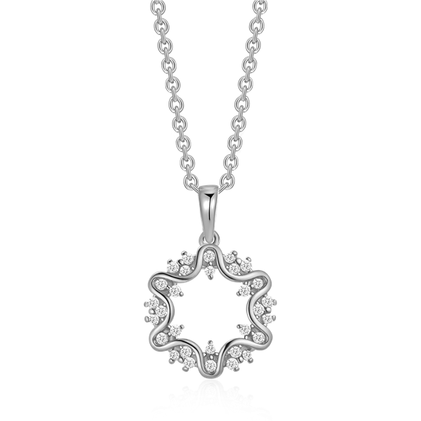 Sølv halskæde from Støvring Design