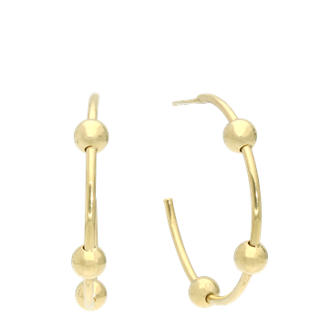 Creoler Ball Hoops from Aagaard