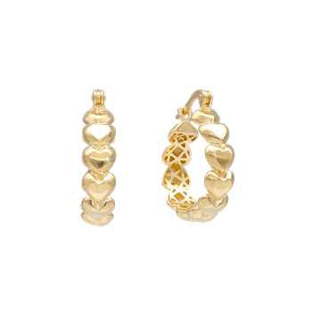 Øreringe hjerte creol  from Aagaard