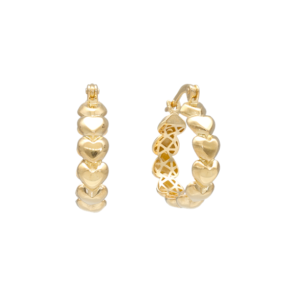 Øreringe hjerte creol  from Aagaard