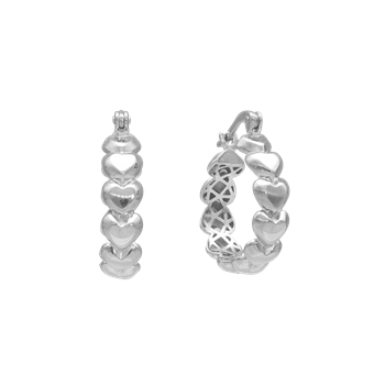 Øreringe hjerte creol from Aagaard