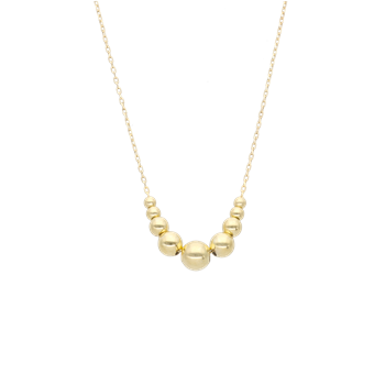 Halskæde 8K Globes from Aagaard