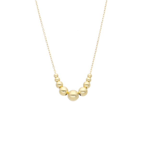 Halskæde 8K Globes from Aagaard