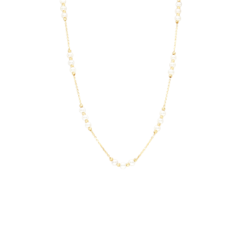 halskæde med kugler og perler  from Aagaard