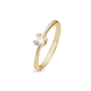 MARY Ring 14K LG DIAM 0,25CT W/VS from Aagaard