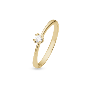 MARY Ring 8K LG DIAM 0,10CT W/VS from Aagaard