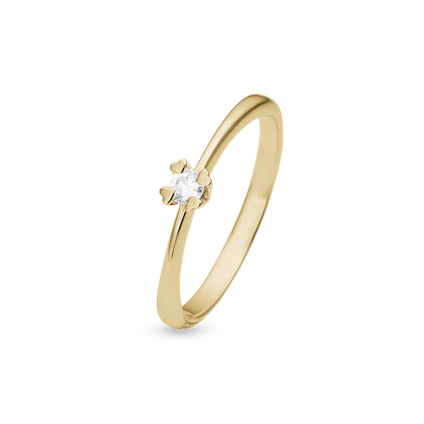 MARY Ring 8K LG DIAM 0,10CT W/VS from Aagaard