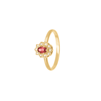 Ring, 8k, Rubin/Diamanter from Aagaard