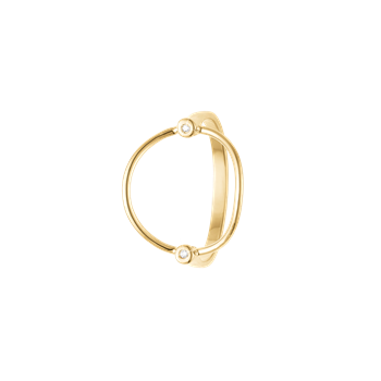 Ring, 8k, dobbelt cirkel from Aagaard