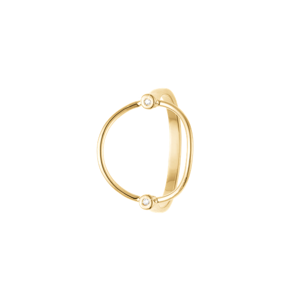 Ring, 8k, dobbelt cirkel from Aagaard