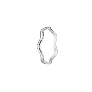 Børne ring, Bølgen, sølv from Aagaard