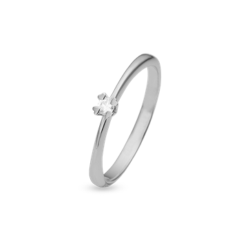 MARY Ring sølv LG DIAM 0,05CT W/VS from Aagaard