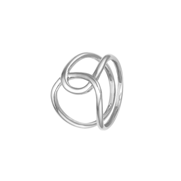 Ring, Løkke, sølv from Aagaard