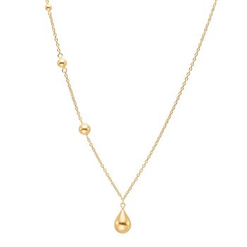 Forgyldt sølv halskæde DROPS52 from Nordahl