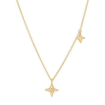 Forgyldt sølv halskæde STARA52 from Nordahl