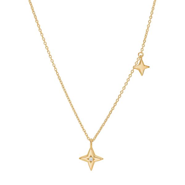 Forgyldt sølv halskæde STARA52 from Nordahl