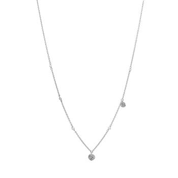 Rhd. sølv halskæde RIPPLES52 from Nordahl