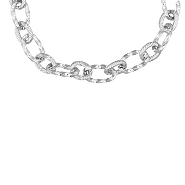 Halskæde i stål Chunky from Blicher Fuglsang