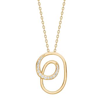 Forgyldt sølv halskæde RUELLENOR from Joanli Nor