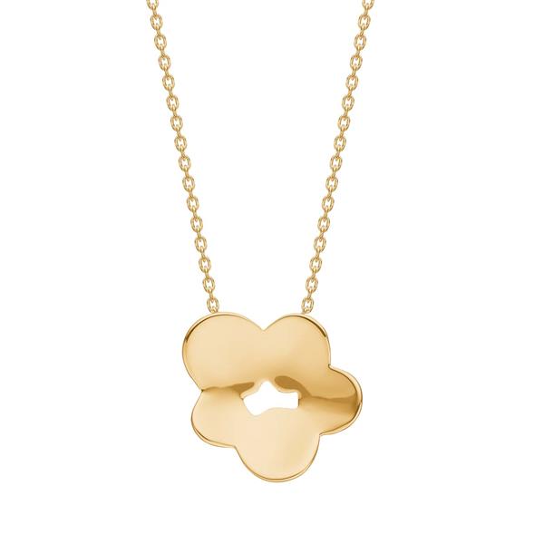 Forgyldt sølv halskæde BLOOM52 from Nordahl