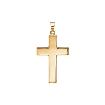 8kt. guld kors 24x16 from Siersbøl