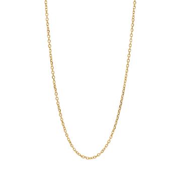 SON kæde stål IP gold, anker facet  45+5cm from Son of Noa