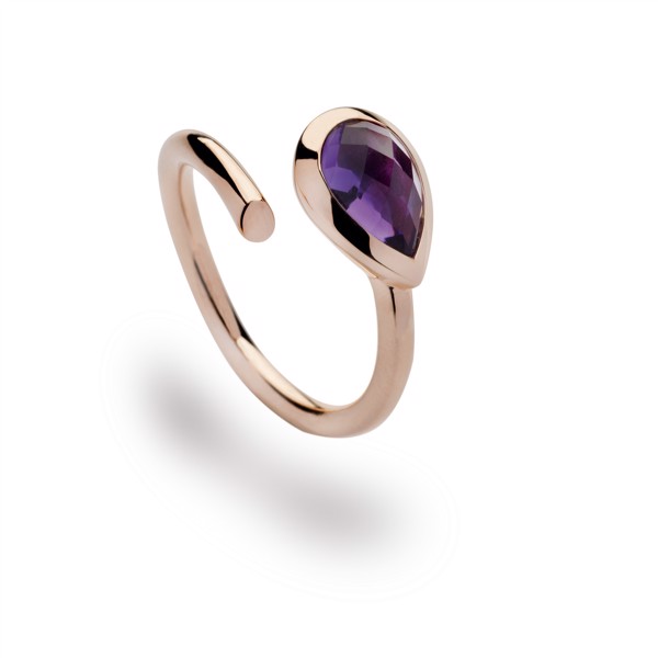 925/- Ringblank rosa fg, ametyst 1.88CT from Bastian Inverun