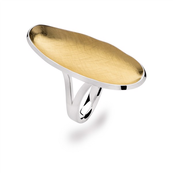 925/- Ring delvis fg børstet from Bastian Inverun