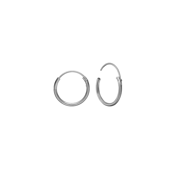 PLA. SØLV CREOL 10,5 MM, TRÅD 1,2MM M/VI from Aagaard