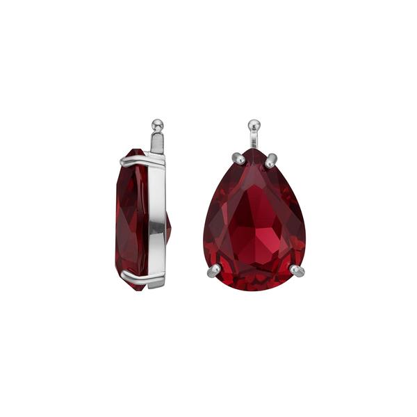 Glas facet m/rh sølv from Heinzendorff