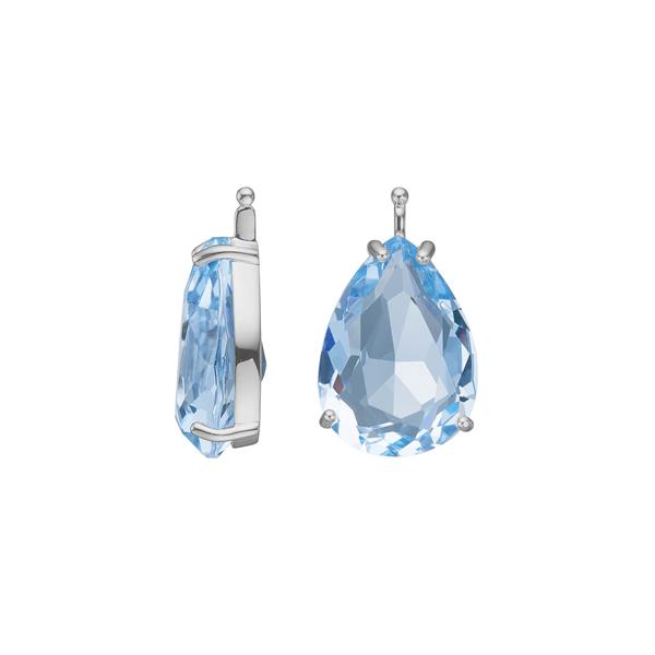 Glas facet m/rh sølv from Heinzendorff