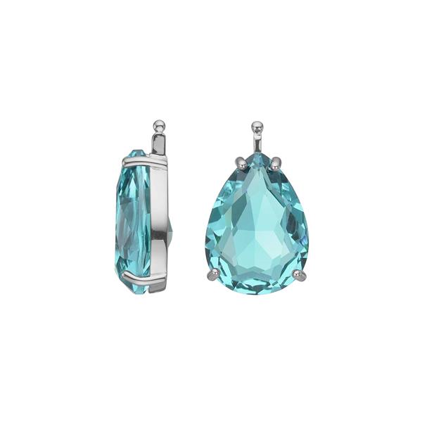 Glas facet m/rh sølv from Heinzendorff