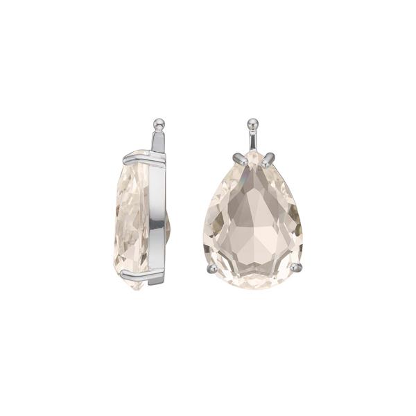 Glas facet m/rh sølv from Heinzendorff